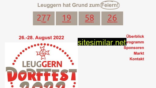 dorffest-leuggern.ch alternative sites
