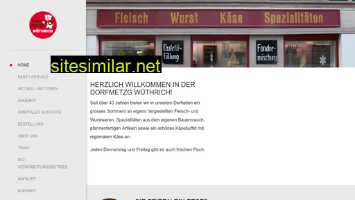 dorfmetzg-wuethrich.ch alternative sites