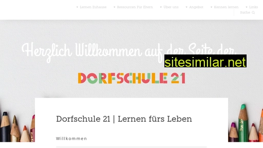dorfschule21.ch alternative sites