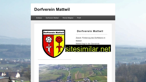 dorfverein-mattwil.ch alternative sites
