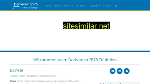 dorfverein2575.ch alternative sites