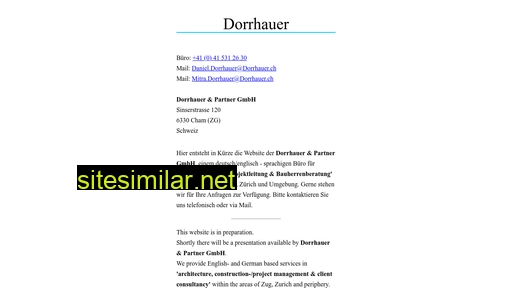 dorrhauer.ch alternative sites