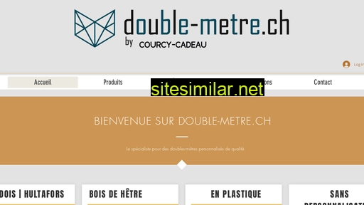 Double-metre similar sites