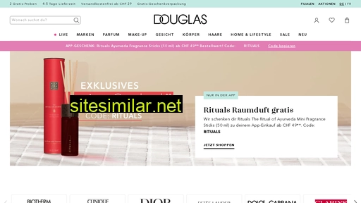 douglas.ch alternative sites