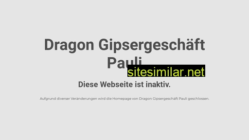 dragon-gipsergeschaeft-pauli.ch alternative sites