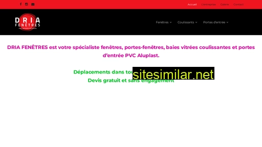driafenetres.ch alternative sites