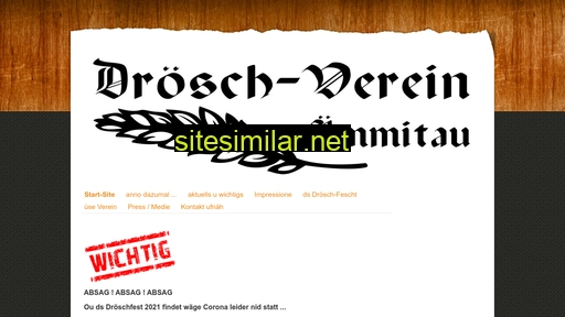 droeschverein.ch alternative sites