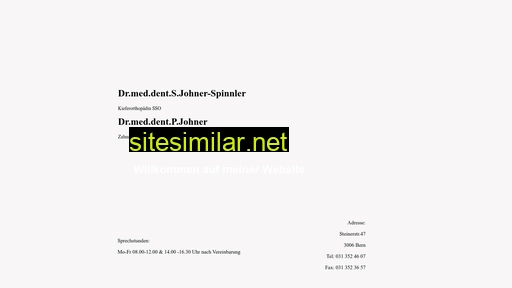dr-johner.ch alternative sites