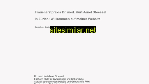 drstoessel.ch alternative sites