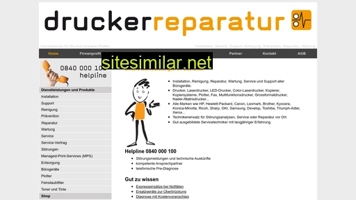 drucker-reparatur.ch alternative sites