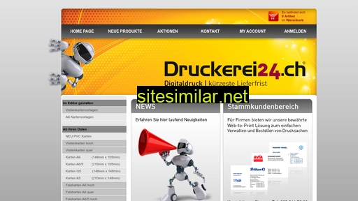 druckerei24.ch alternative sites