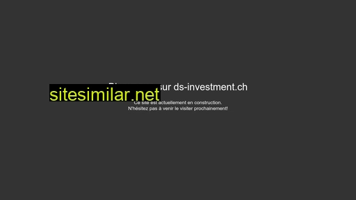 ds-investment.ch alternative sites
