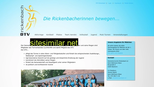 dtvrickenbach.ch alternative sites