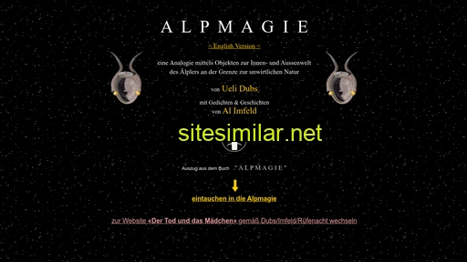 dubs-alpmagie.ch alternative sites