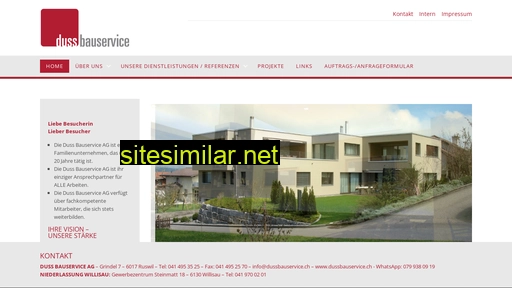 dussbauservice.ch alternative sites