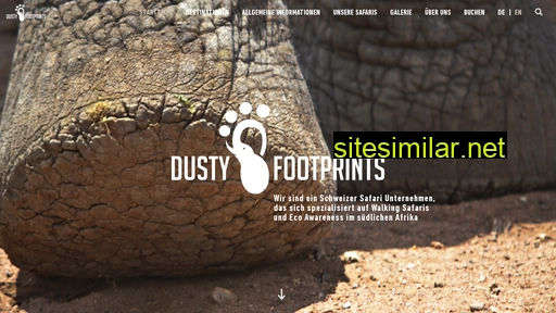 dustyfootprints.ch alternative sites