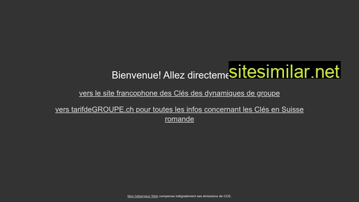 dynamiquesdegroupe.ch alternative sites