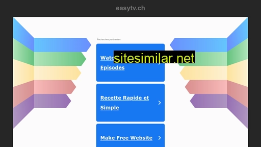 easytv.ch alternative sites