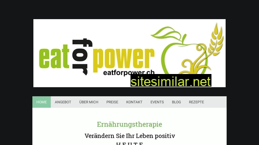 eatforpower.ch alternative sites