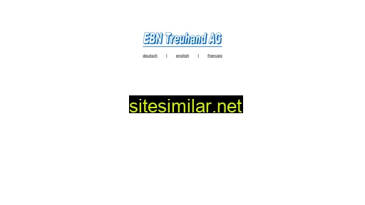 ebn-treuhand.ch alternative sites