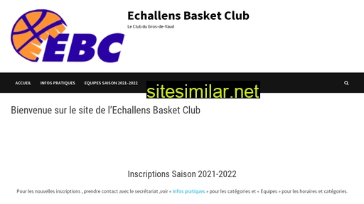echallens-basket.ch alternative sites