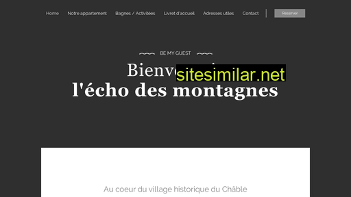 echodesmontagnes.ch alternative sites