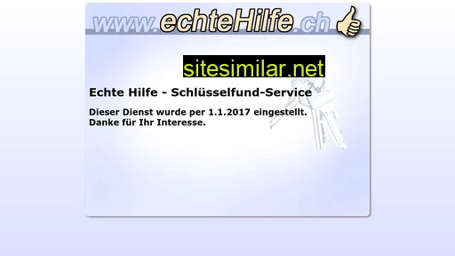 echtehilfe.ch alternative sites