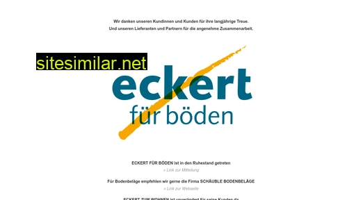 eckertboden.ch alternative sites
