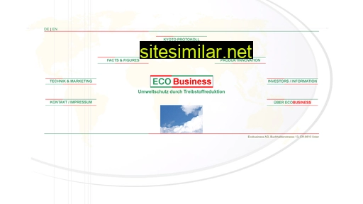 ecobusiness.ch alternative sites