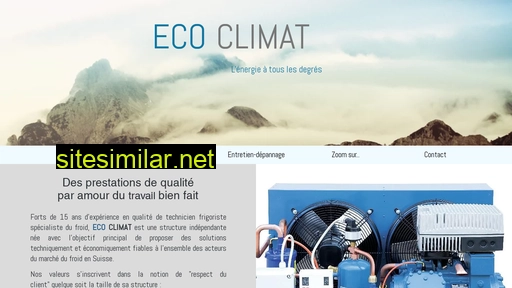 ecoclimat.ch alternative sites