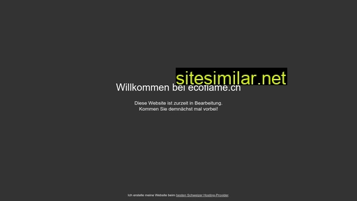 ecoflame.ch alternative sites
