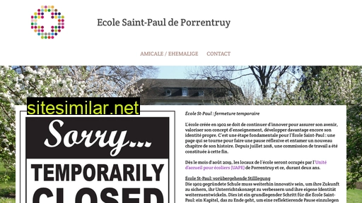 ecole-st-paul.ch alternative sites