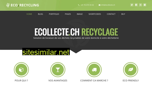 ecollecte.ch alternative sites