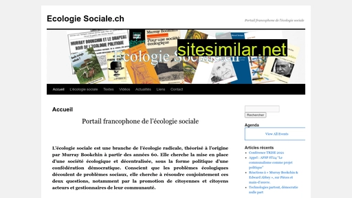 ecologiesociale.ch alternative sites