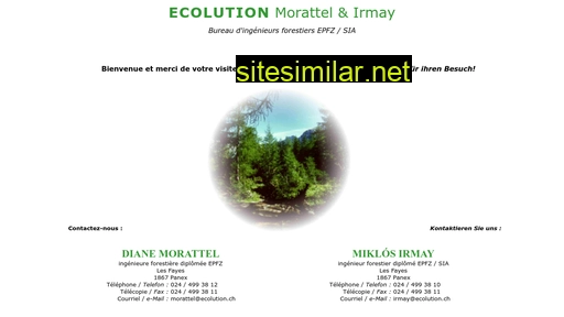 Ecolution similar sites