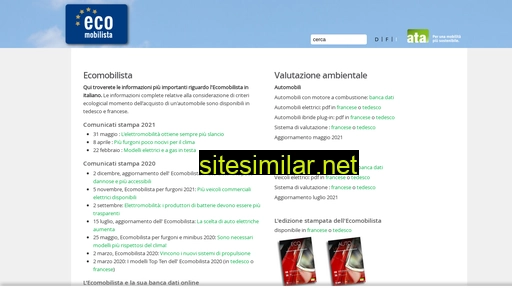 ecomobilista.ch alternative sites