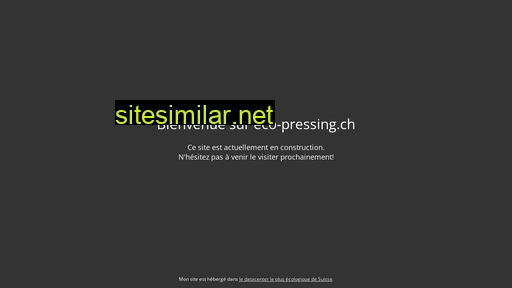 eco-pressing.ch alternative sites