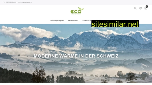 eco-waermepumpen.ch alternative sites