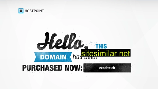 ecosite.ch alternative sites