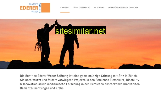 ederer-stiftung.ch alternative sites