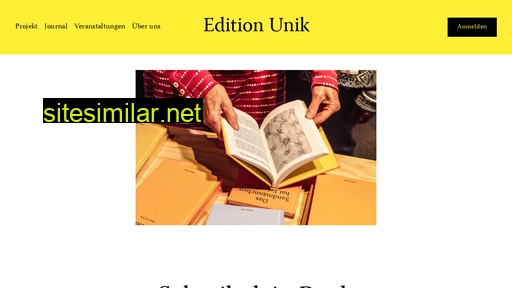 edition-unik.ch alternative sites