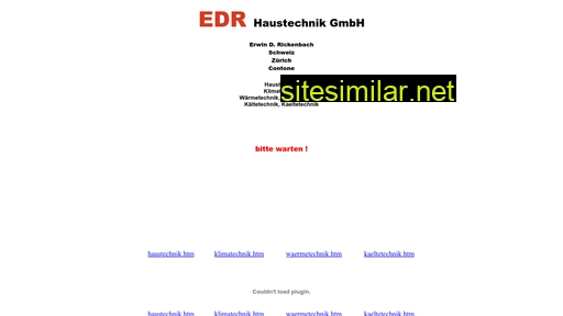 edr-technik.ch alternative sites