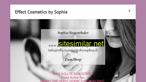 effectcosmeticsbysophia.ch alternative sites
