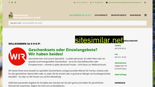 eichenbergerweinspezialitaeten.ch alternative sites