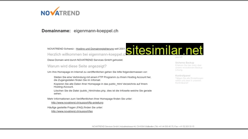 eigenmann-koeppel.ch alternative sites