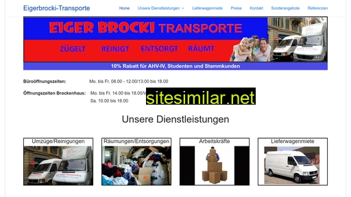 Eigerbrocki-transporte similar sites