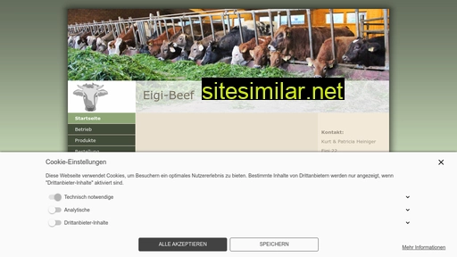 eigi-beef.ch alternative sites