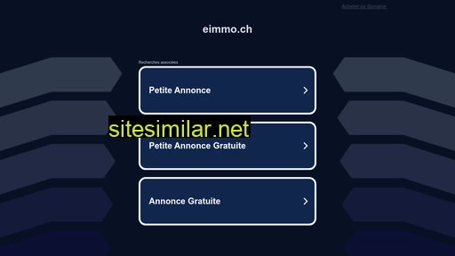 eimmo.ch alternative sites
