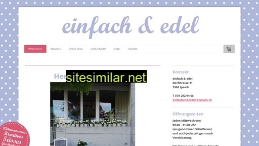 einfachundedel.ch alternative sites