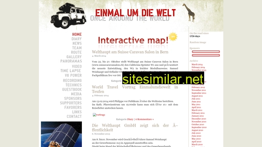 einmalumdiewelt.ch alternative sites